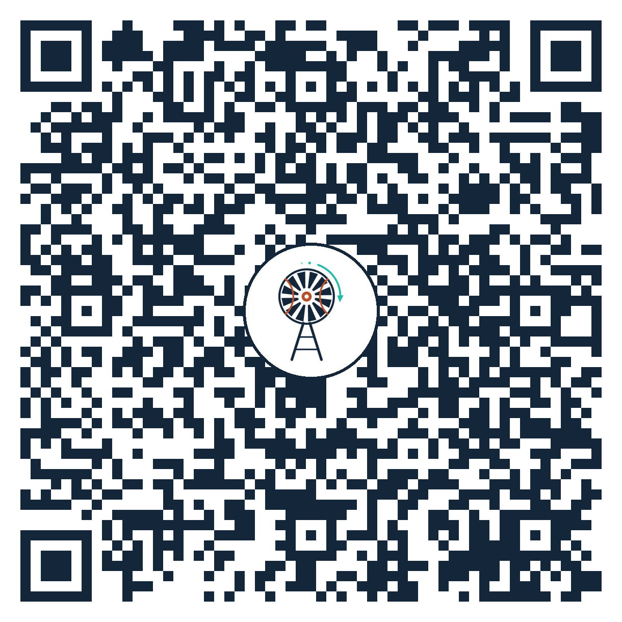 QR code: New Player Intake